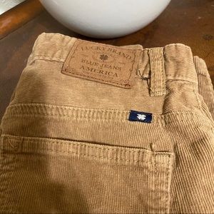 Corduroy lucky boy pants